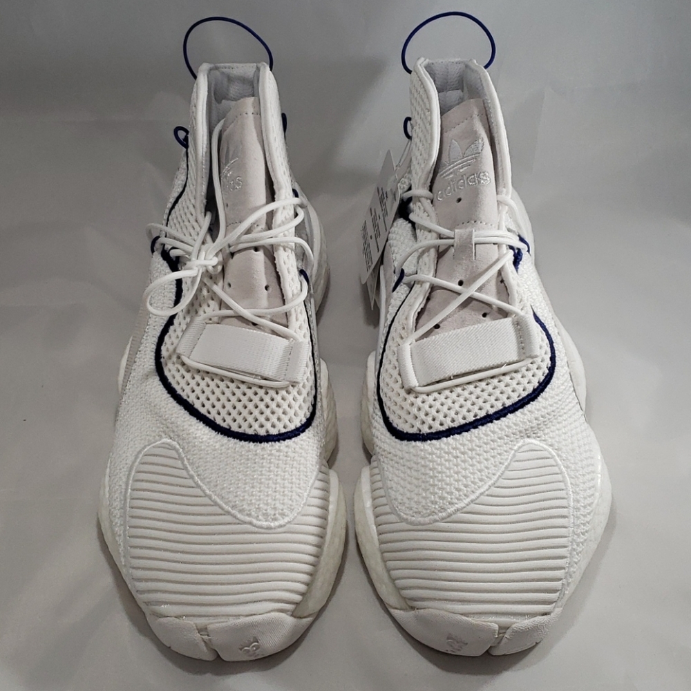 Adidas Boost Crazy BYW LVL 1 White & Purple - Picture 2 of 5